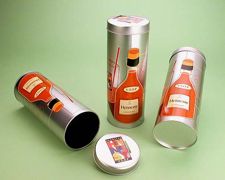 酒罐 酒盒 金屬圓桶 馬口鐵罐 --台灣生產